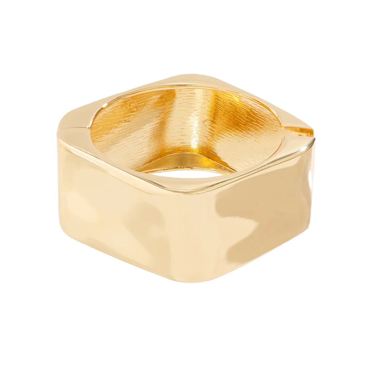 Exaggerated Punk Irregular Wide Cuff Bangle