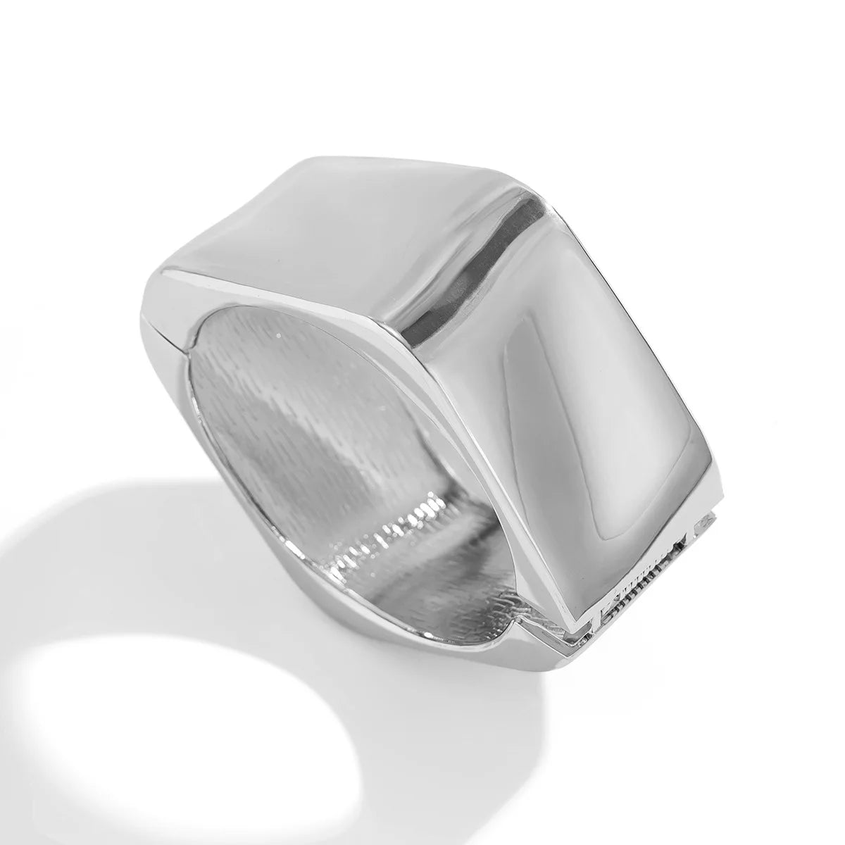 Exaggerated Punk Irregular Wide Cuff Bangle
