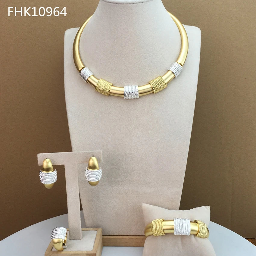 Exquisite Dubai Jewelry Set