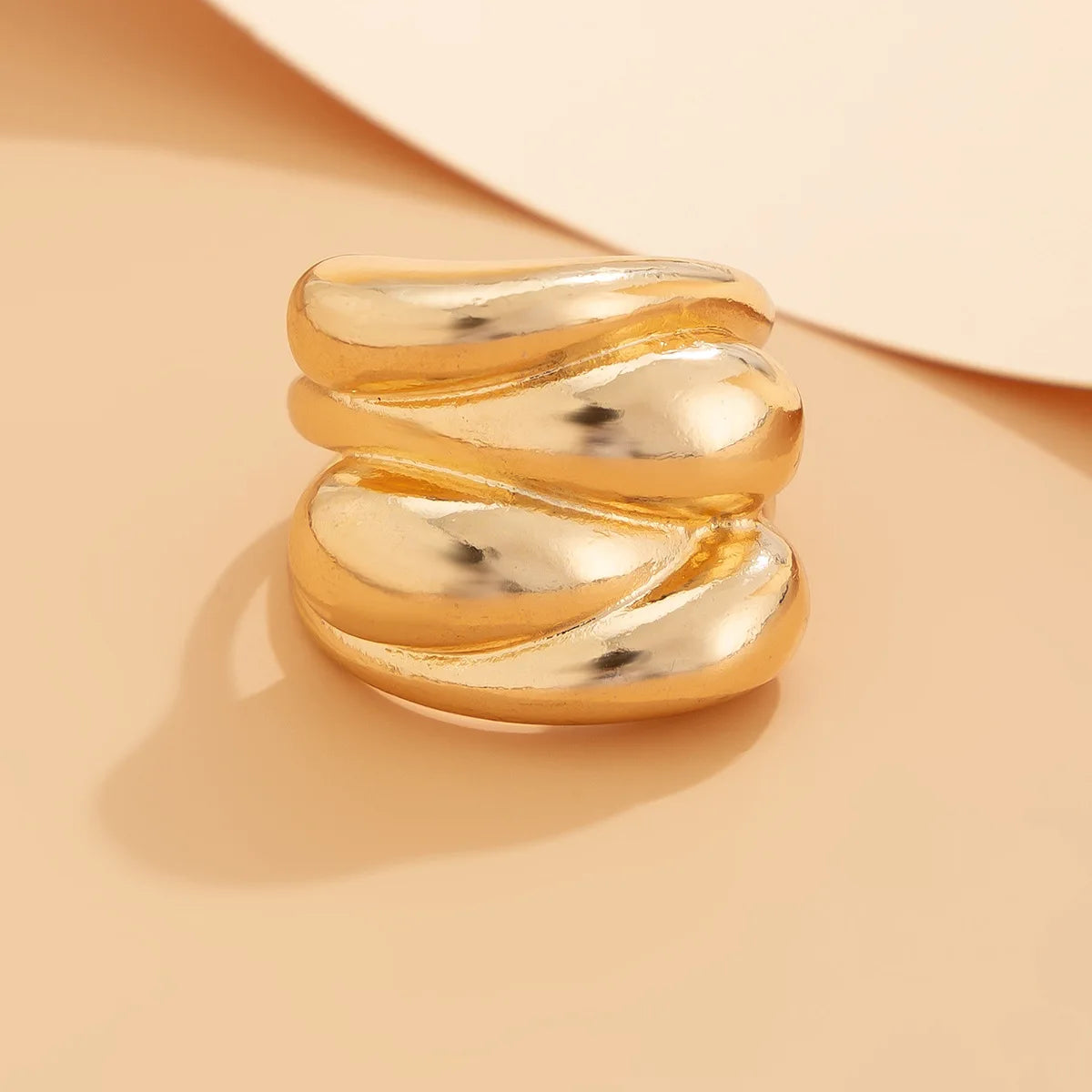 Exaggerated Bangles Vintage Punk Irregular Geometric